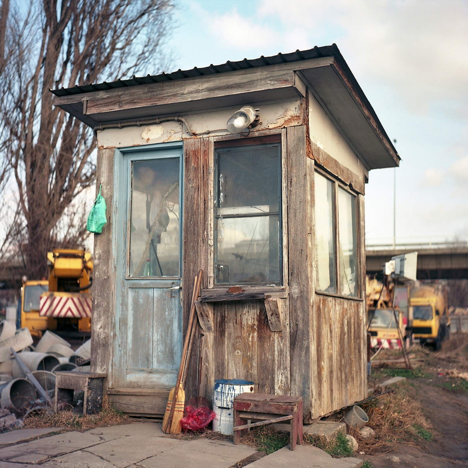 Weathered old wooden shed ready for shed removal and demolition